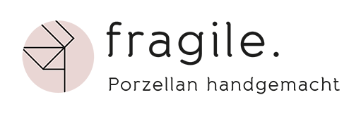 fragile. Porzellan handgemacht